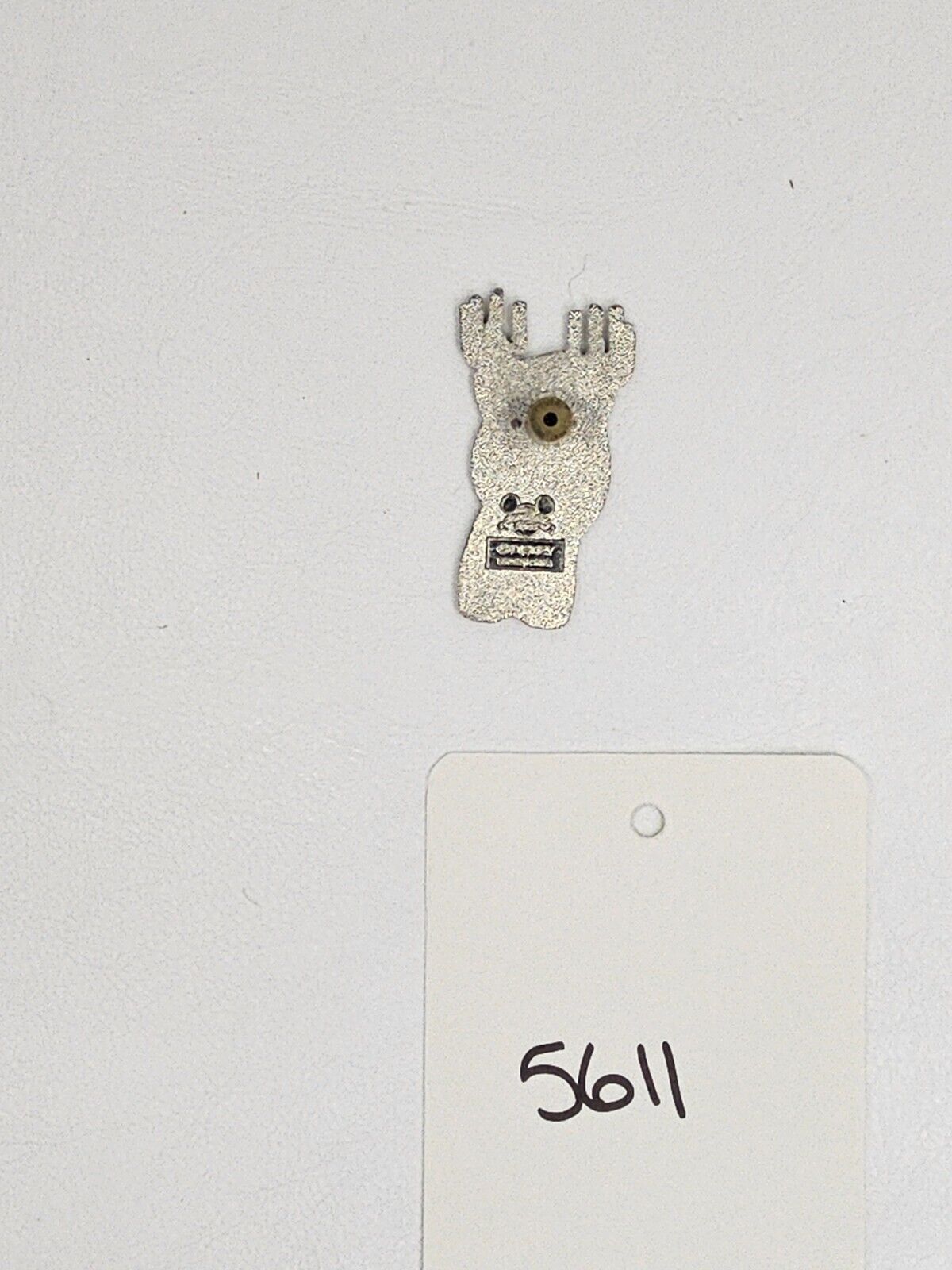 2007 Disney Booster Pin Stitch Hanging On
