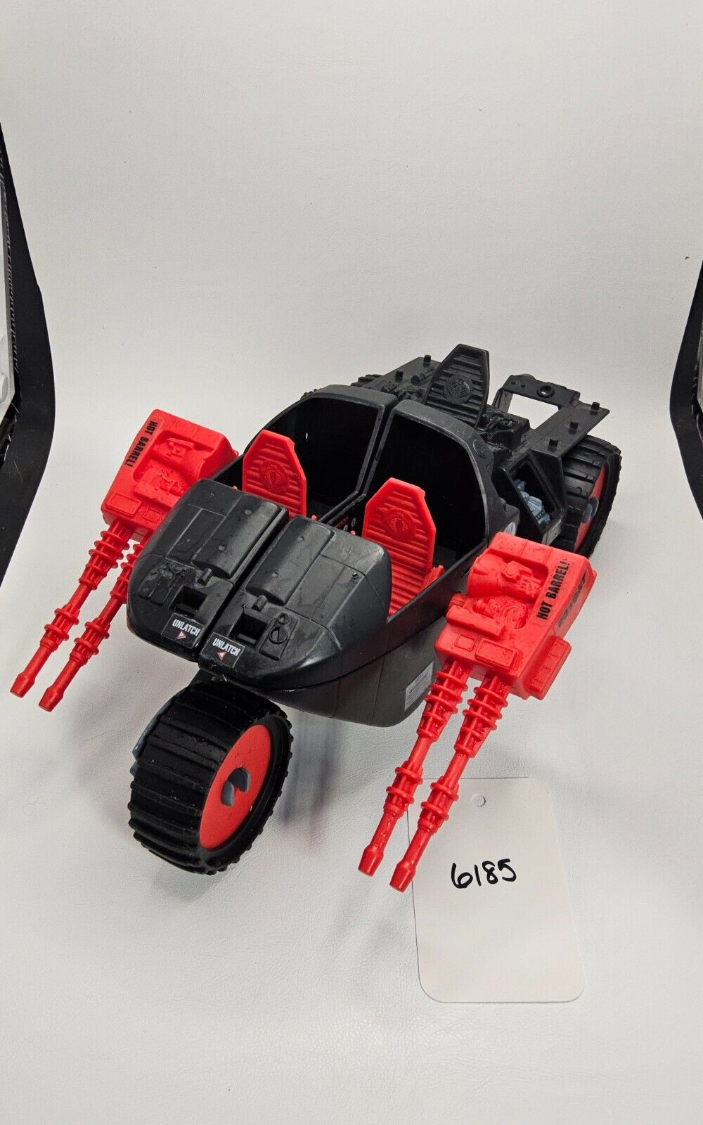 1986 G.I. Joe Motor Viper with Cobra Stun Incomplete