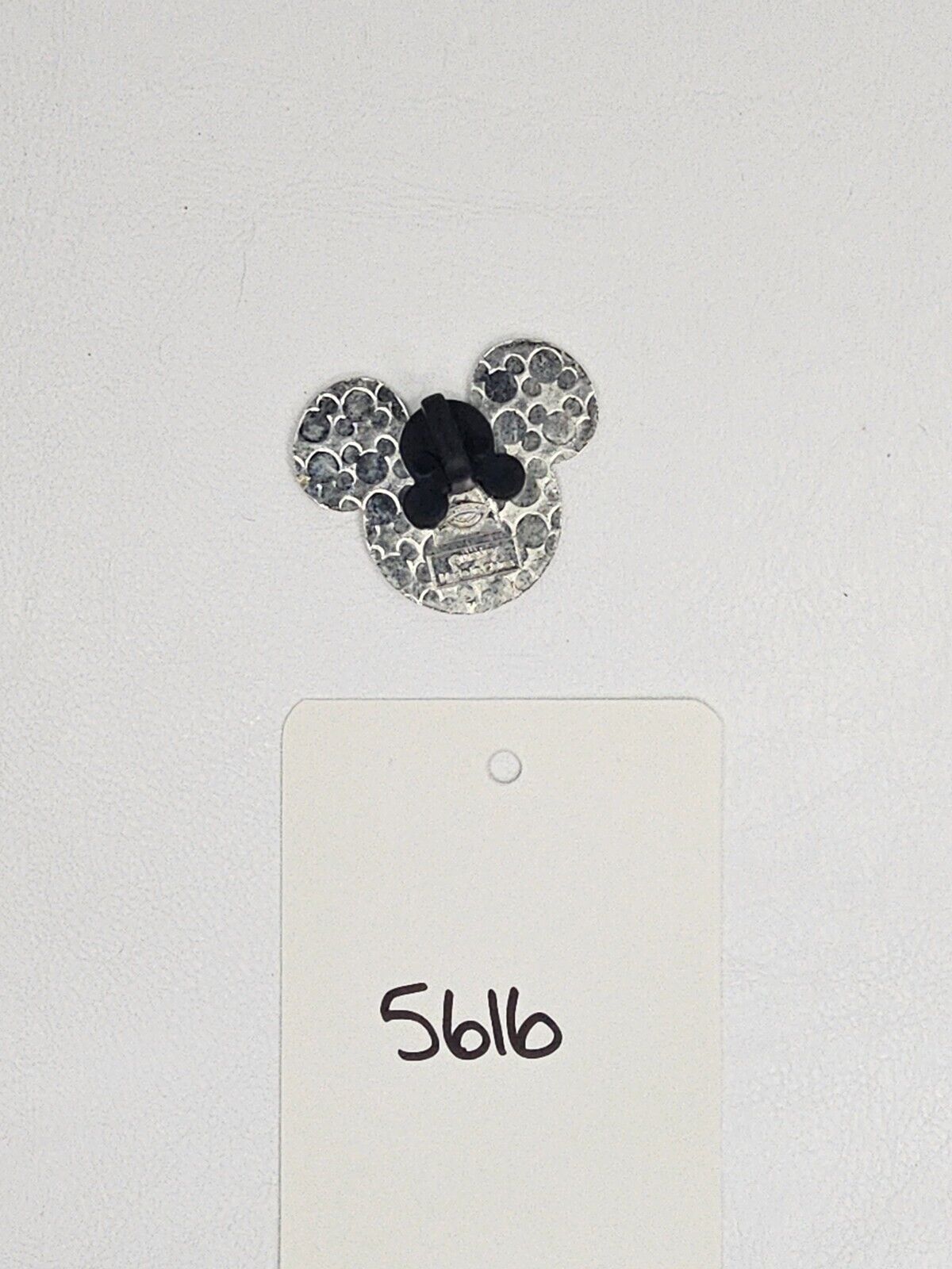 Disney Mickey Head Tiger Striped Trading Pin