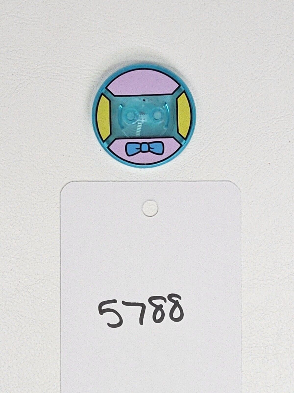 LEGO Dimensions Toy Tag 4 x 4 x 2/3 with 2 Studs for Krusty #26