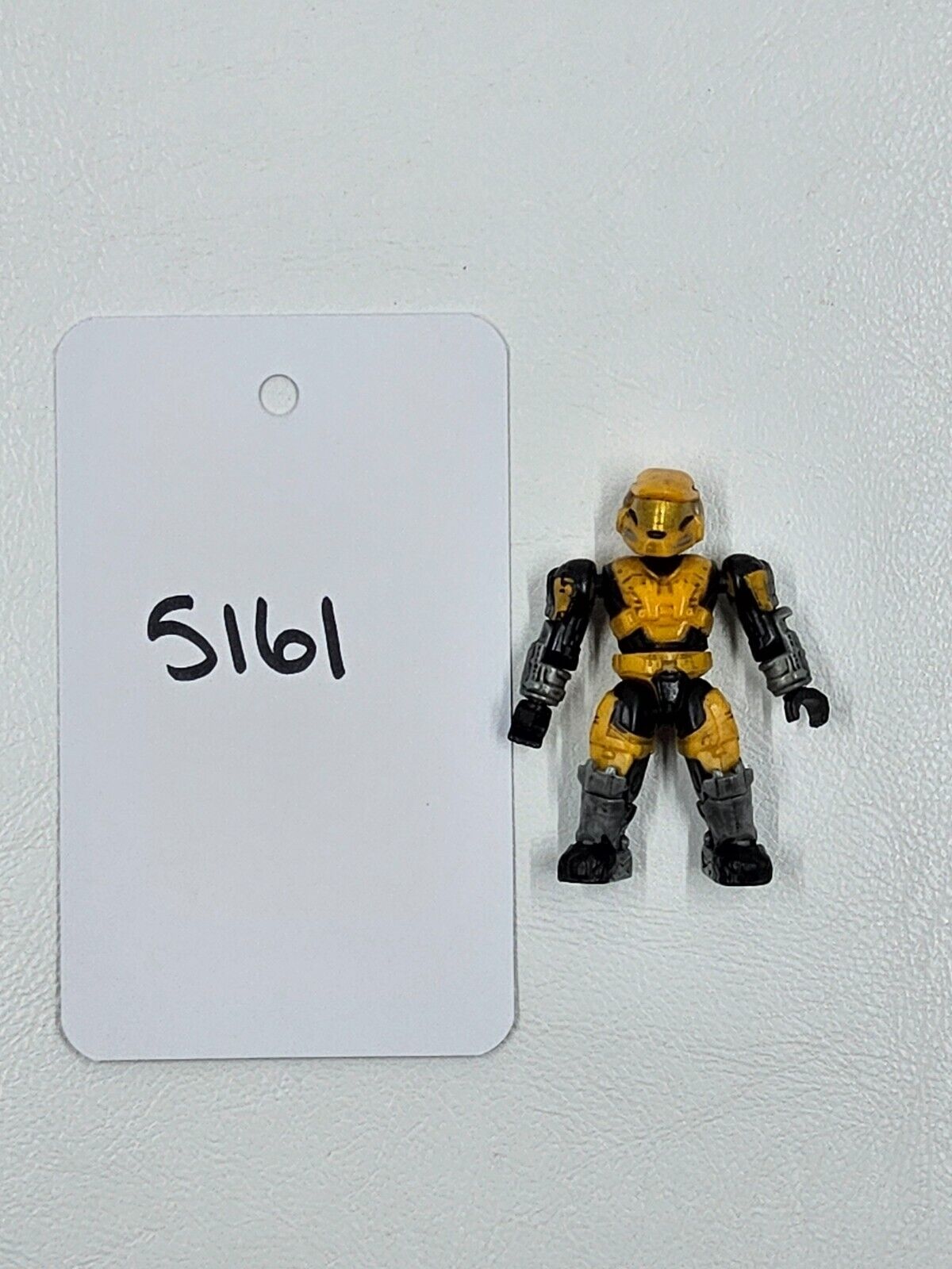 HALO MEGA BLOKS GOLD UNSC SPARTAN AIR ASSAULT MINI FIGURE MAF SERIES 8