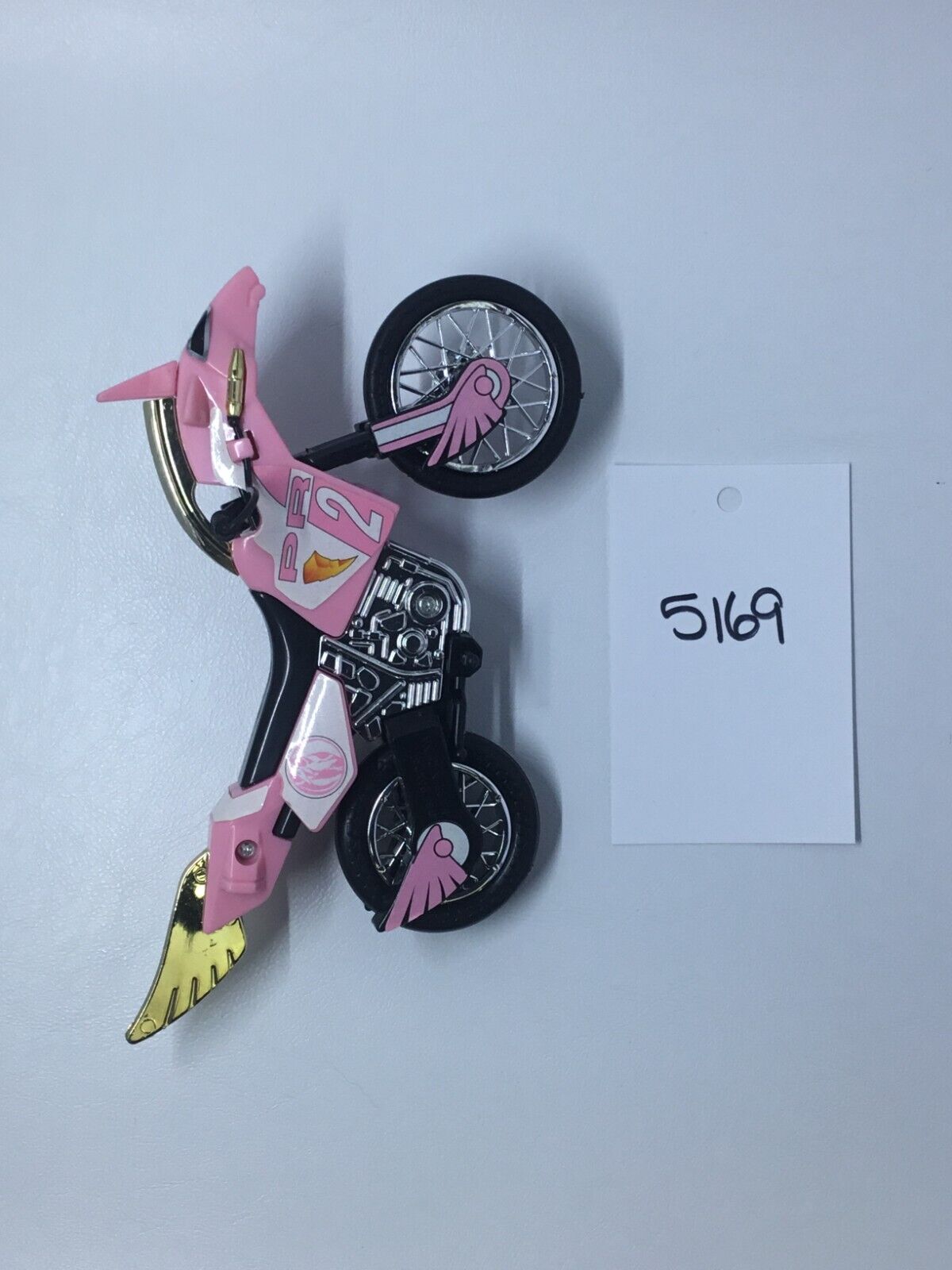Pink Thunder Bike Power Rangers Bandai Action Figure Vehicle