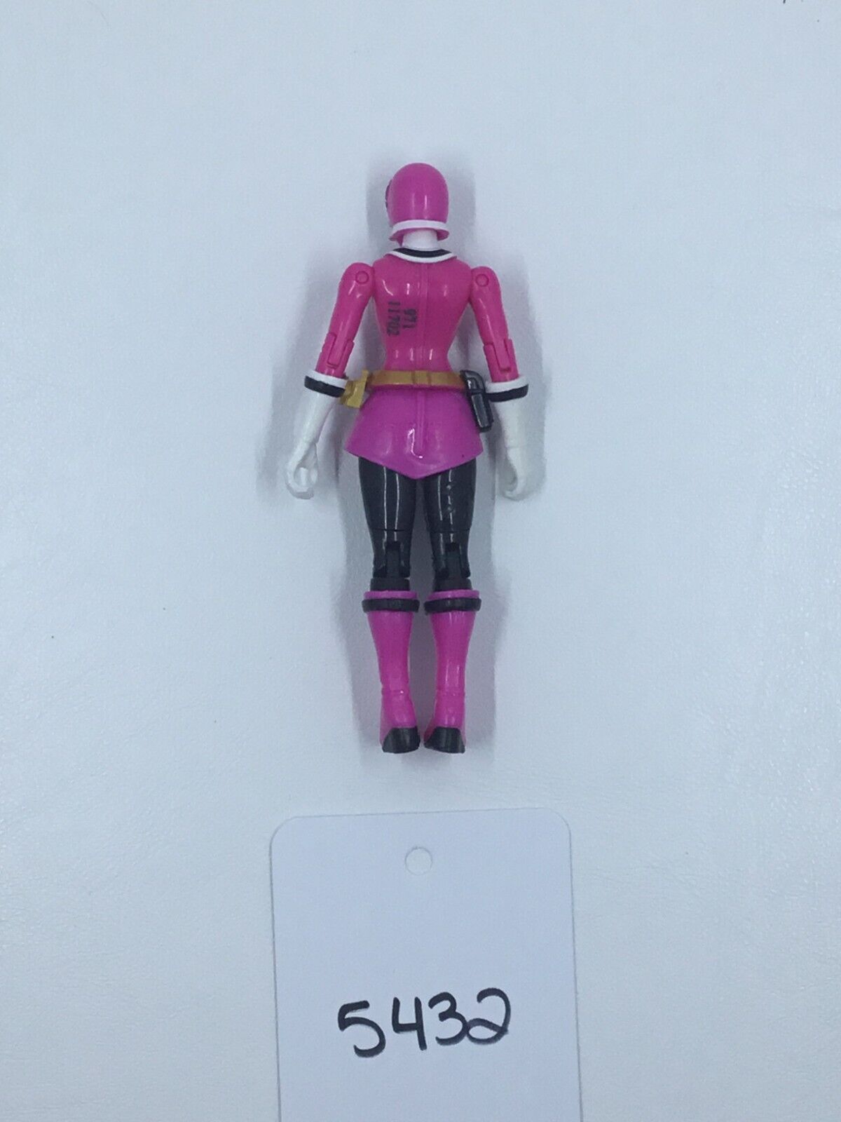 MIGHTY MORPHIN POWER RANGERS SAMURAI PINK RANGER VNTG 4.2” ACTION FIGURE TOY