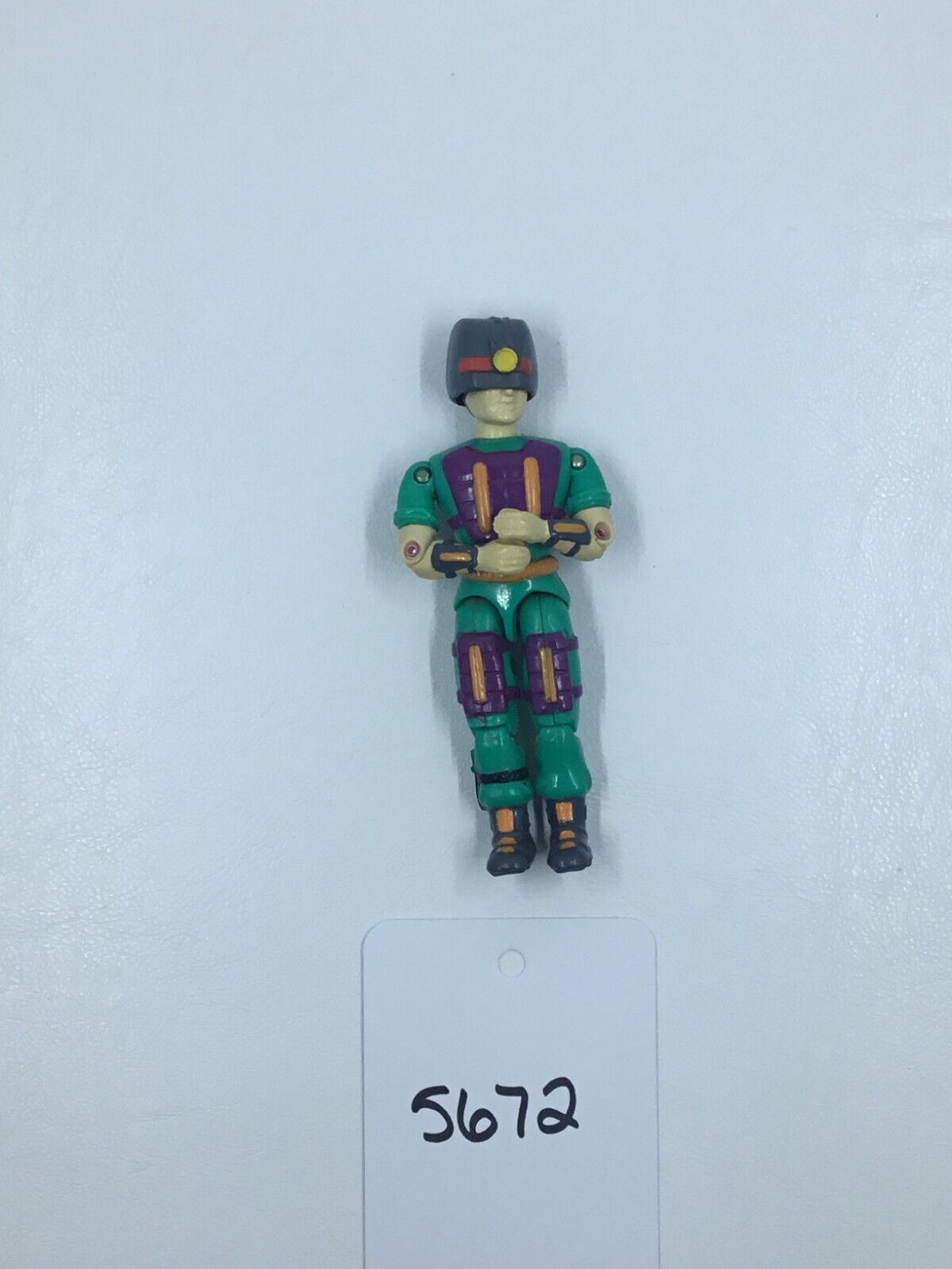 1986 Lanard Corps 3.75" Night Lazer Purple Green