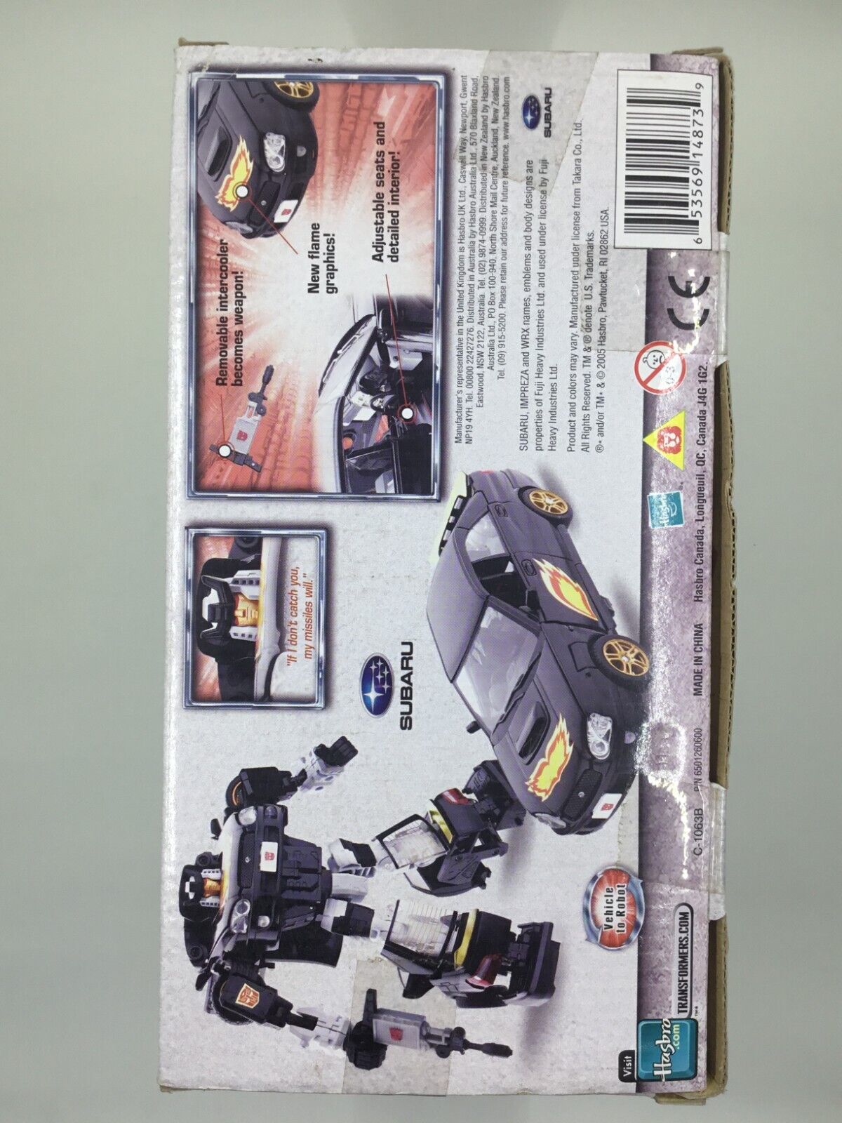 🤖 Transformers Alternators RID Ricochet Subaru Impreza WRX (2005) 🤖