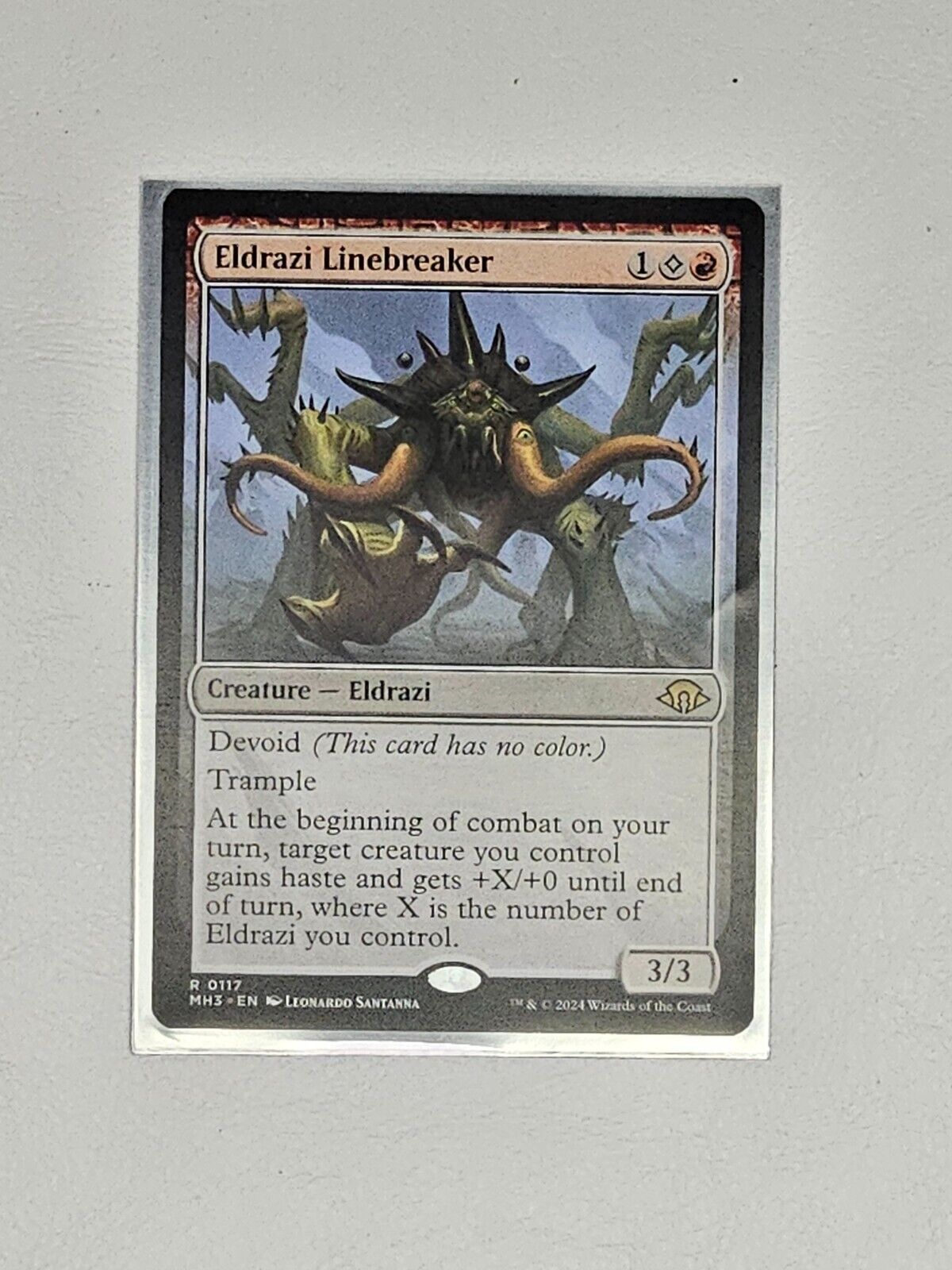 x1 Eldrazi Linebreaker R MTG Modern Horizons 3 M/NM, English