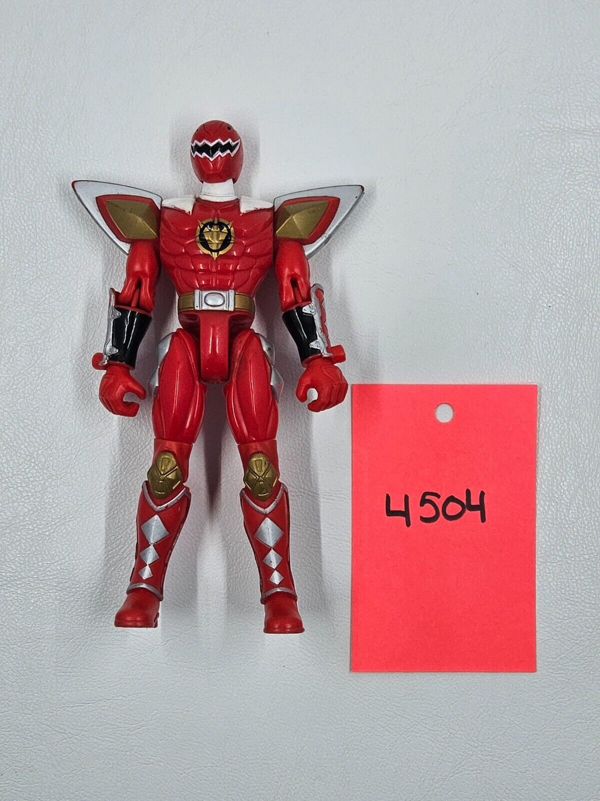 Bandai 2003 Power Rangers Dino Thunder Red Ranger Figure
