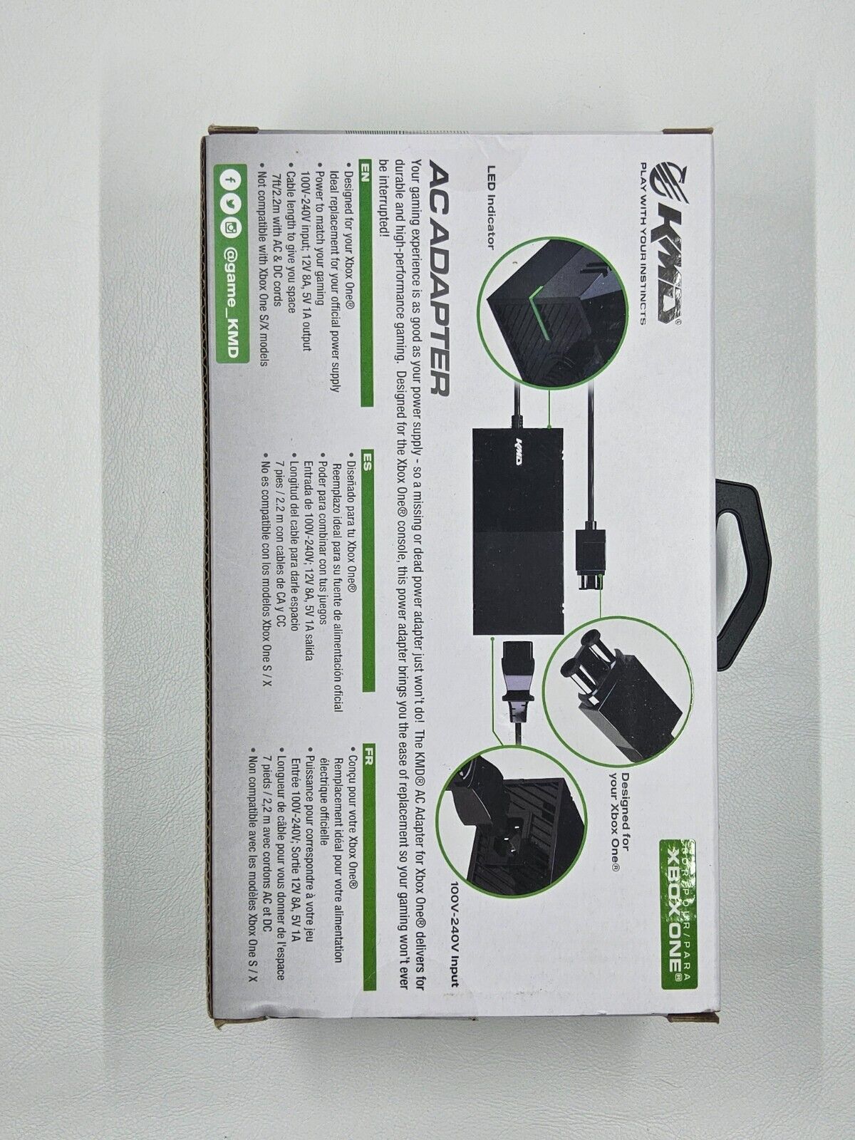 MINT KMD AC ADAPTER XBOX ONE 21F30HY 0536005