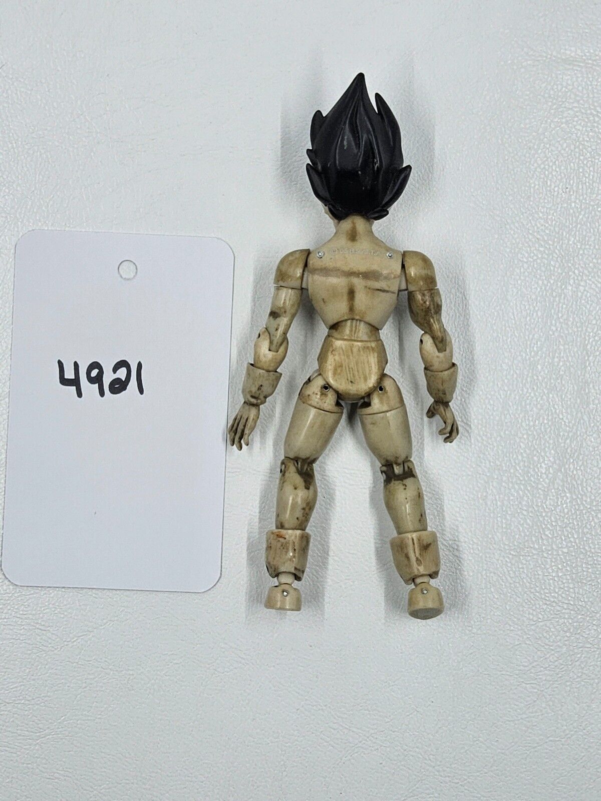Bandai 2004 Dragon Ball Z Ultimate Figure Series Black and White Vegeta complete