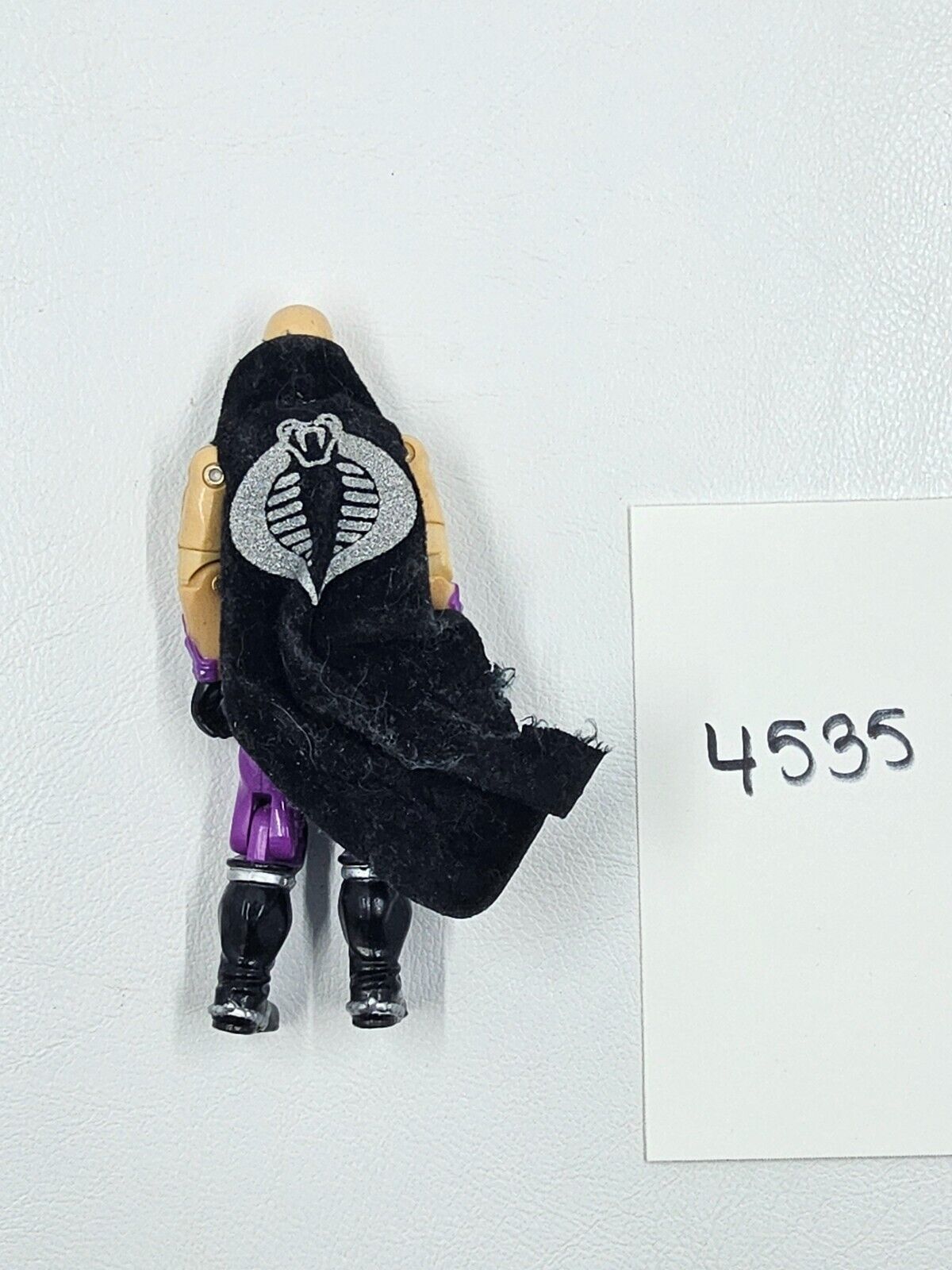 GI Joe Dr. Mindbender 1986 Figure & Cape Only Used See Pics As-Is G