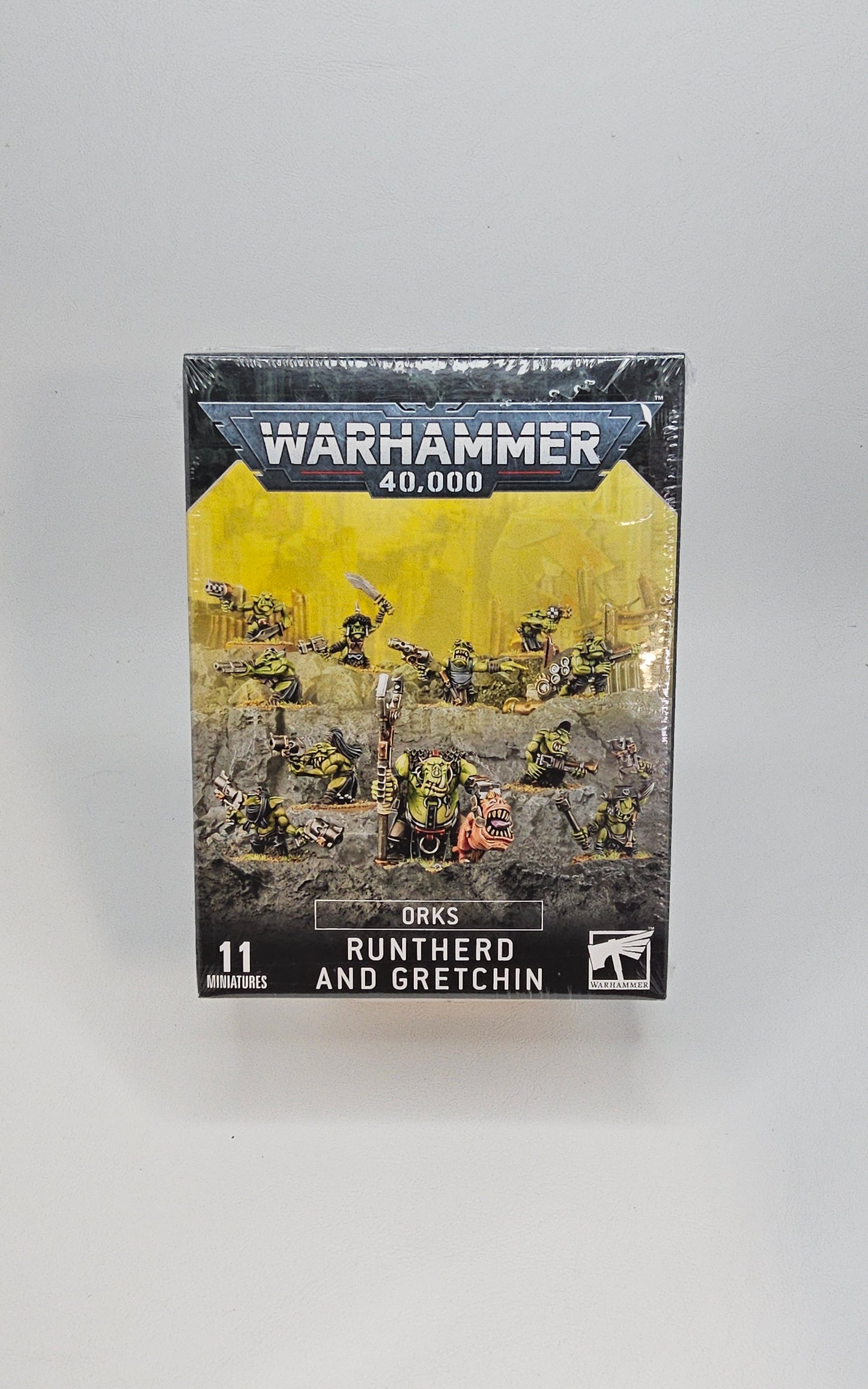 Warhammer 40K - Orks - Runtherd and Gretchin