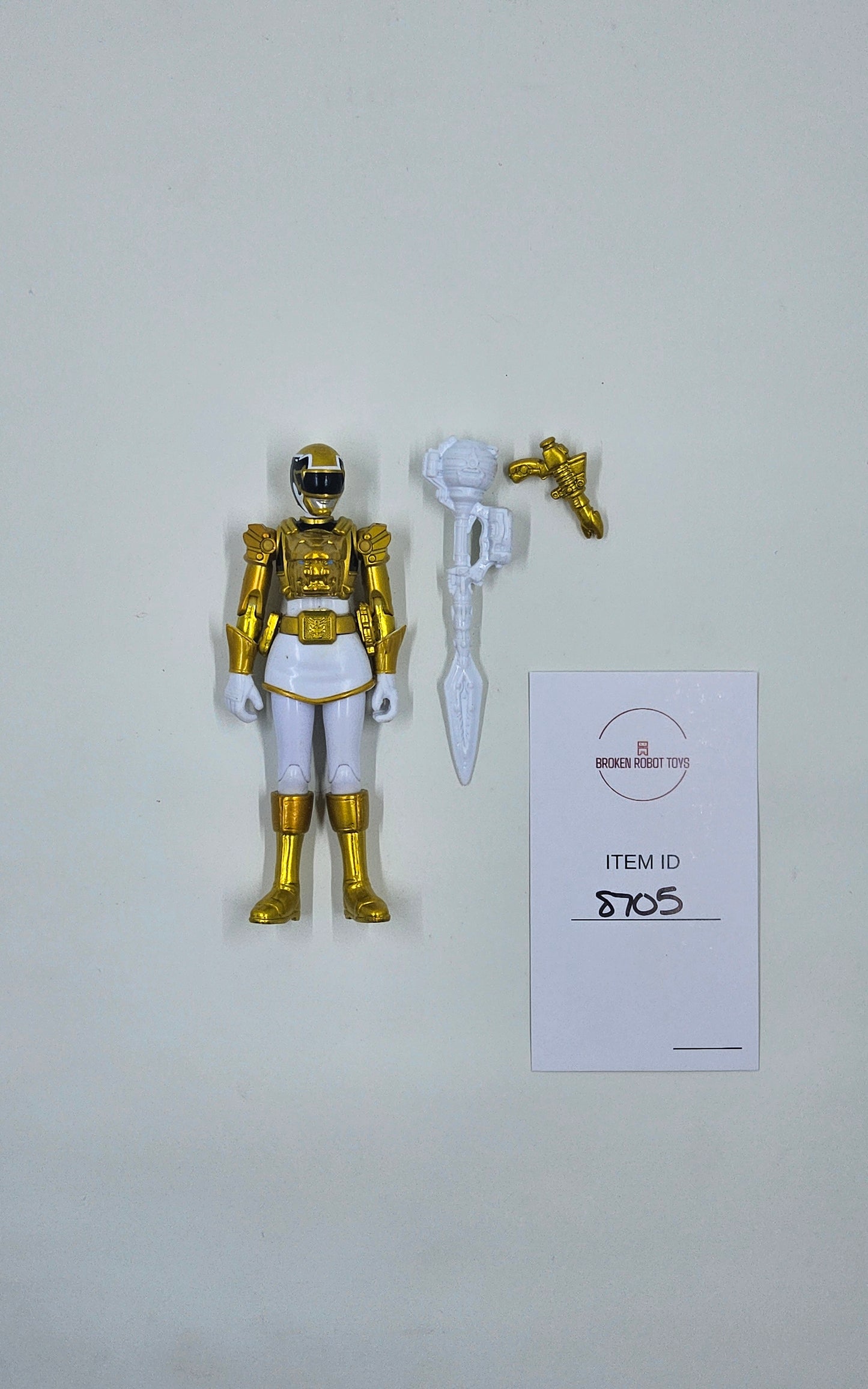 Metallic Yellow Ranger - Power Rangers - Megaforce