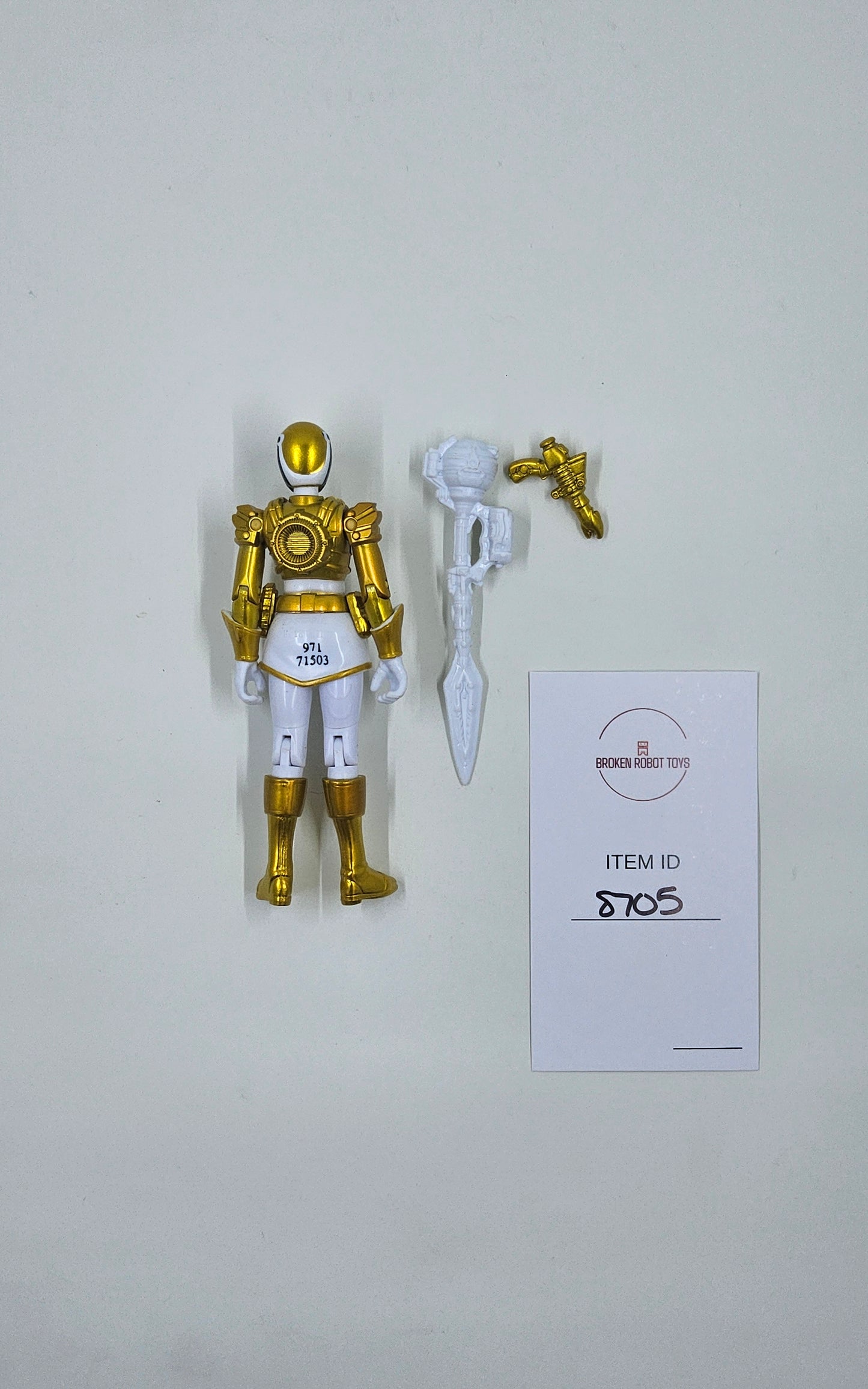 Metallic Yellow Ranger - Power Rangers - Megaforce