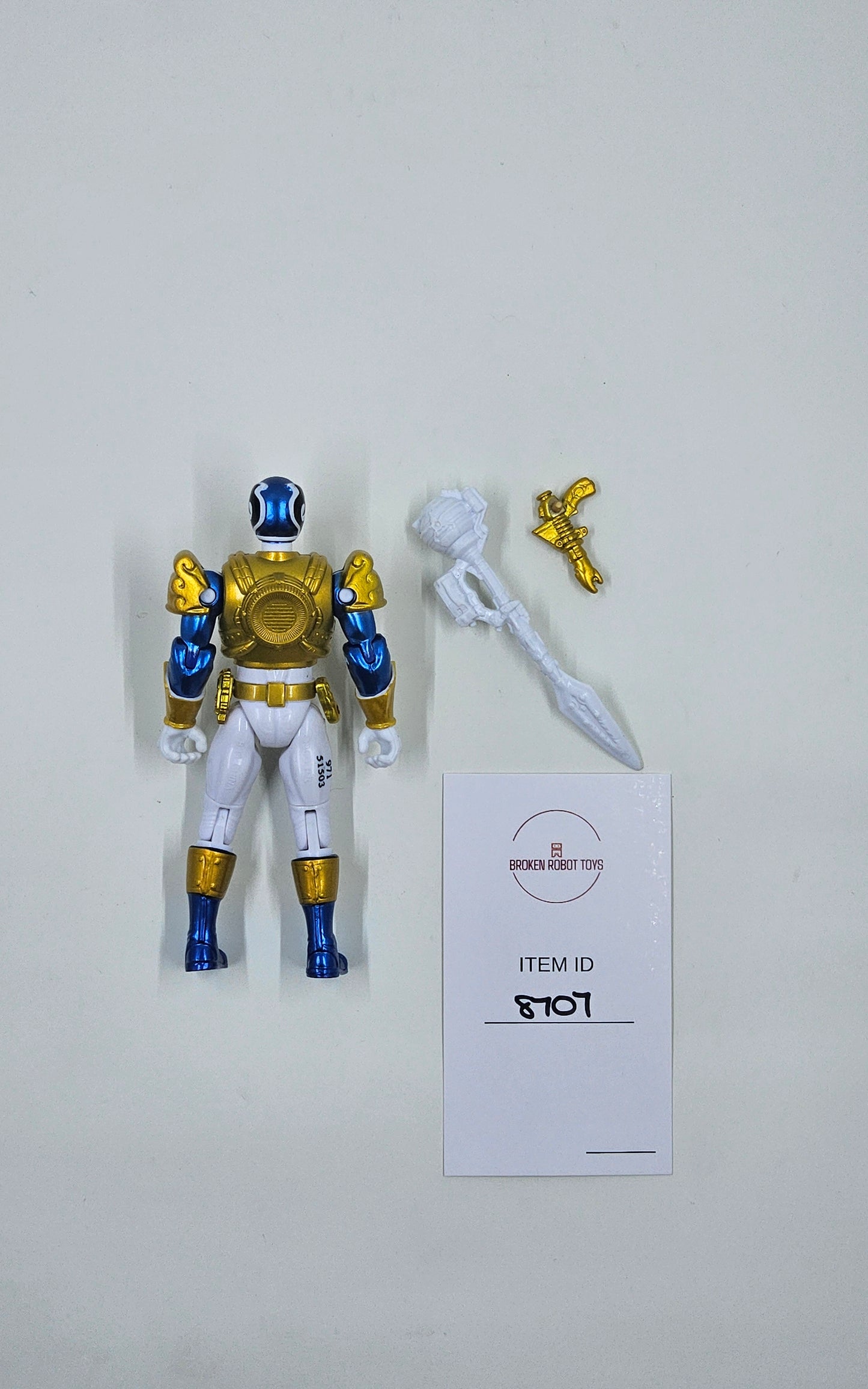 Metallic Blue Ranger - Power Rangers - Megaforce