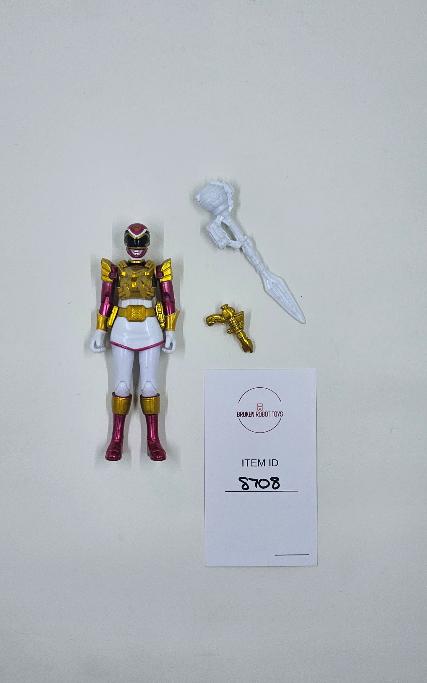 Metallic Pink Ranger - Power Rangers - Megaforce