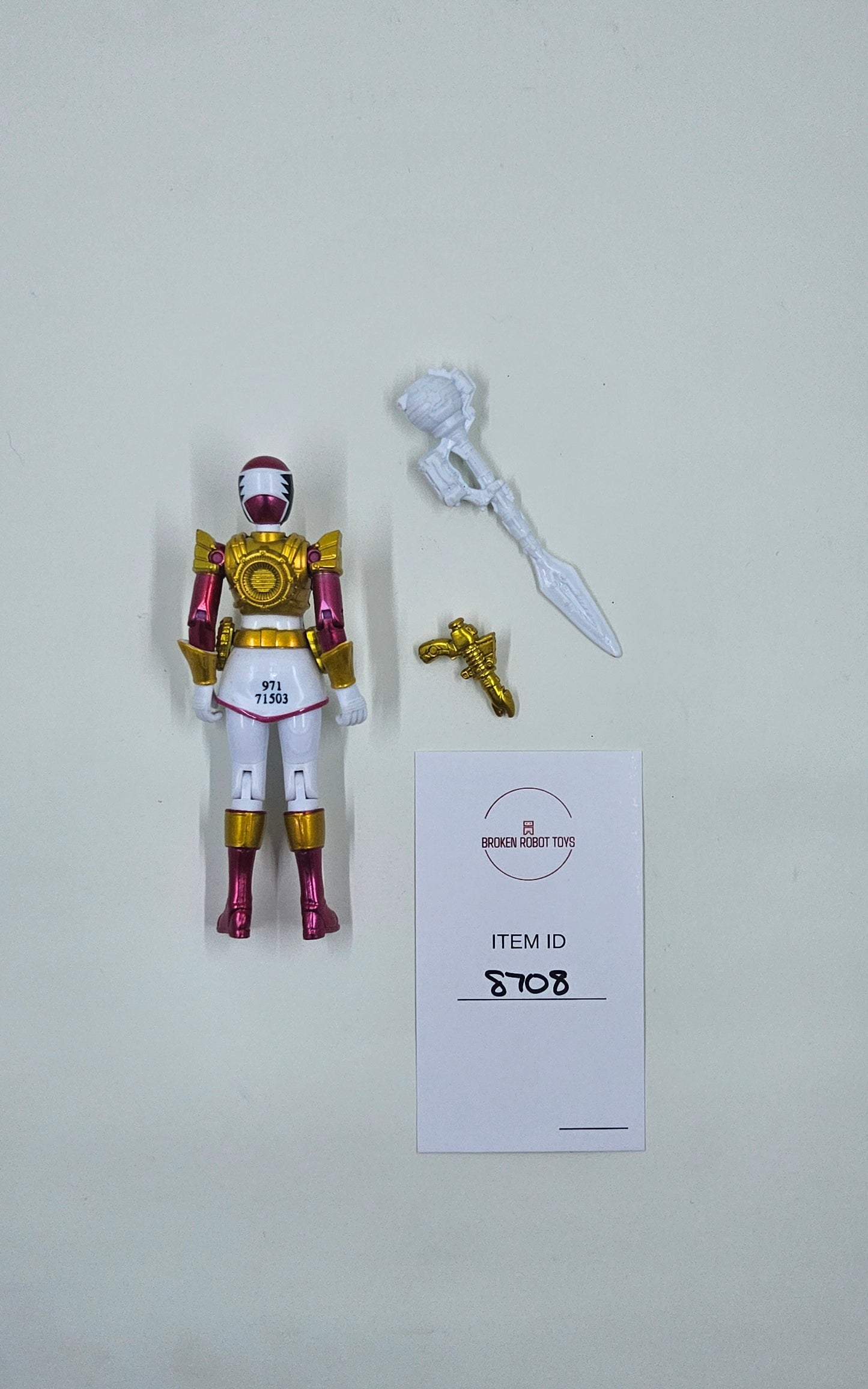 Metallic Pink Ranger - Power Rangers - Megaforce