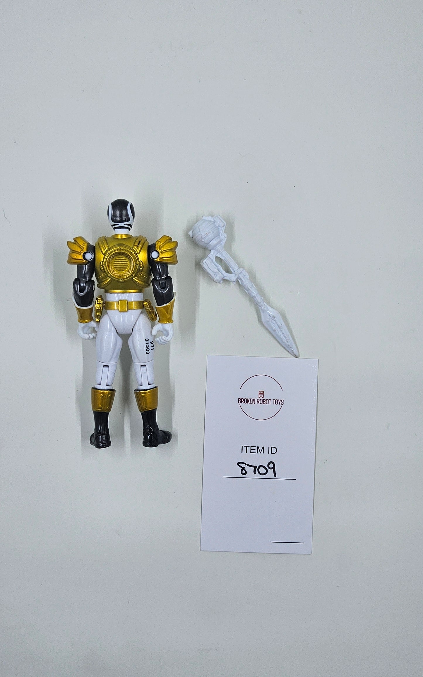 Metallic Black Ranger - Power Rangers - Megaforce