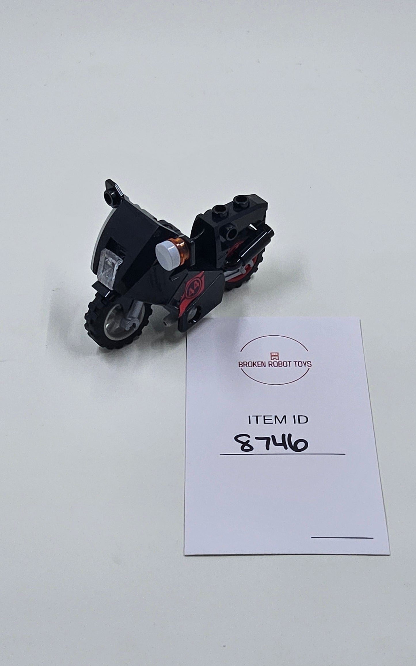Lego - Red Motorcycle - Minifigure Accessory