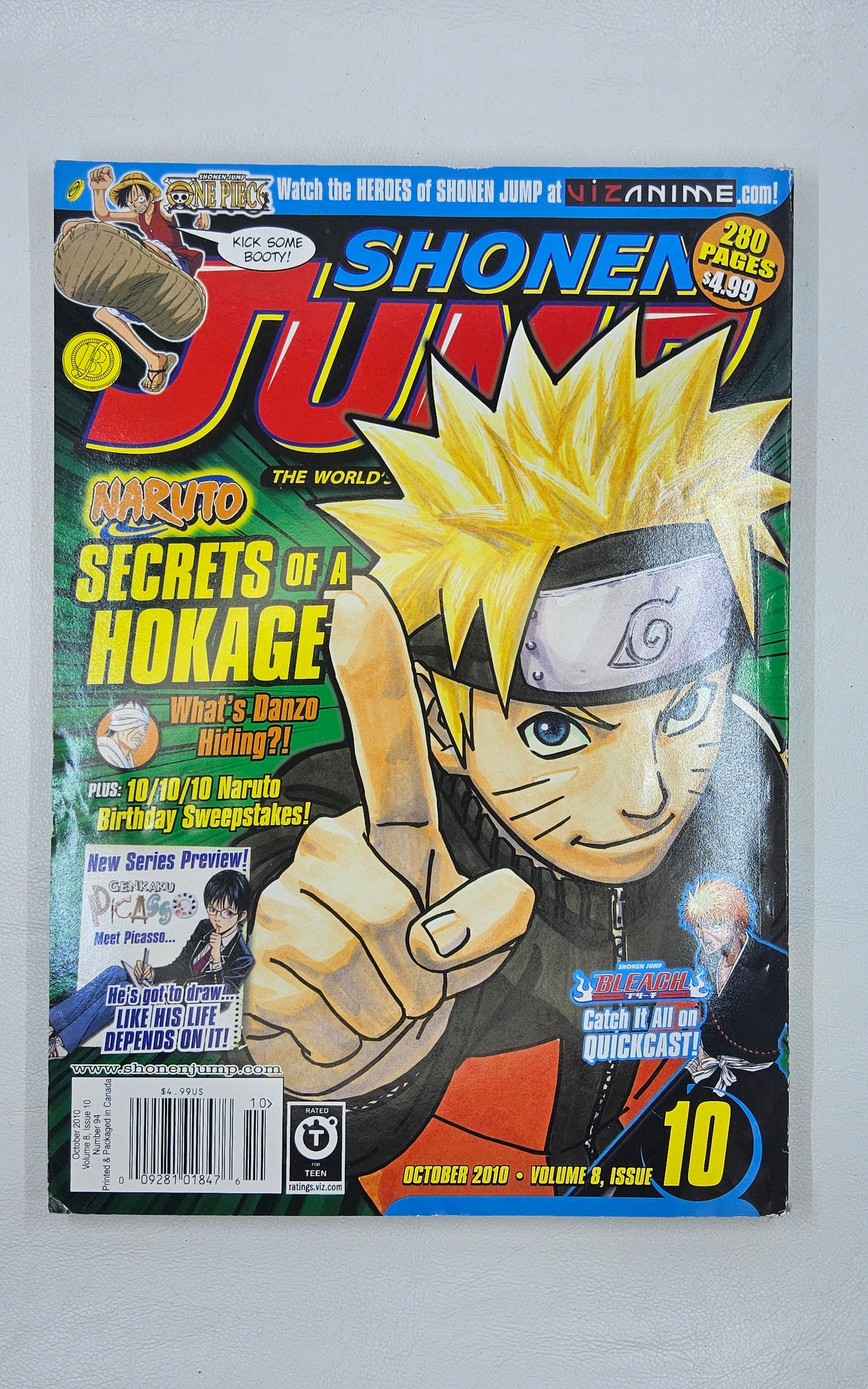 Shonen Jump - Oct 2010 - Volume 8 - Issue 10
