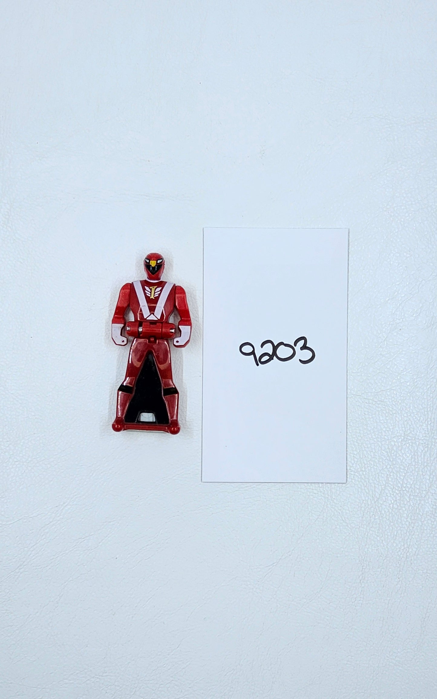 Legendary Ranger key - Power Rangers - Super Megaforce - RPM Red