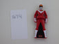 Gokaiger Power Rangers Megaforce 3" Red Sun Vulcan Ranger Key DX Figure
