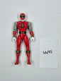 Power Rangers Ninja Storm Ninja Flash Red Wind Ranger 2002 Bandai Read