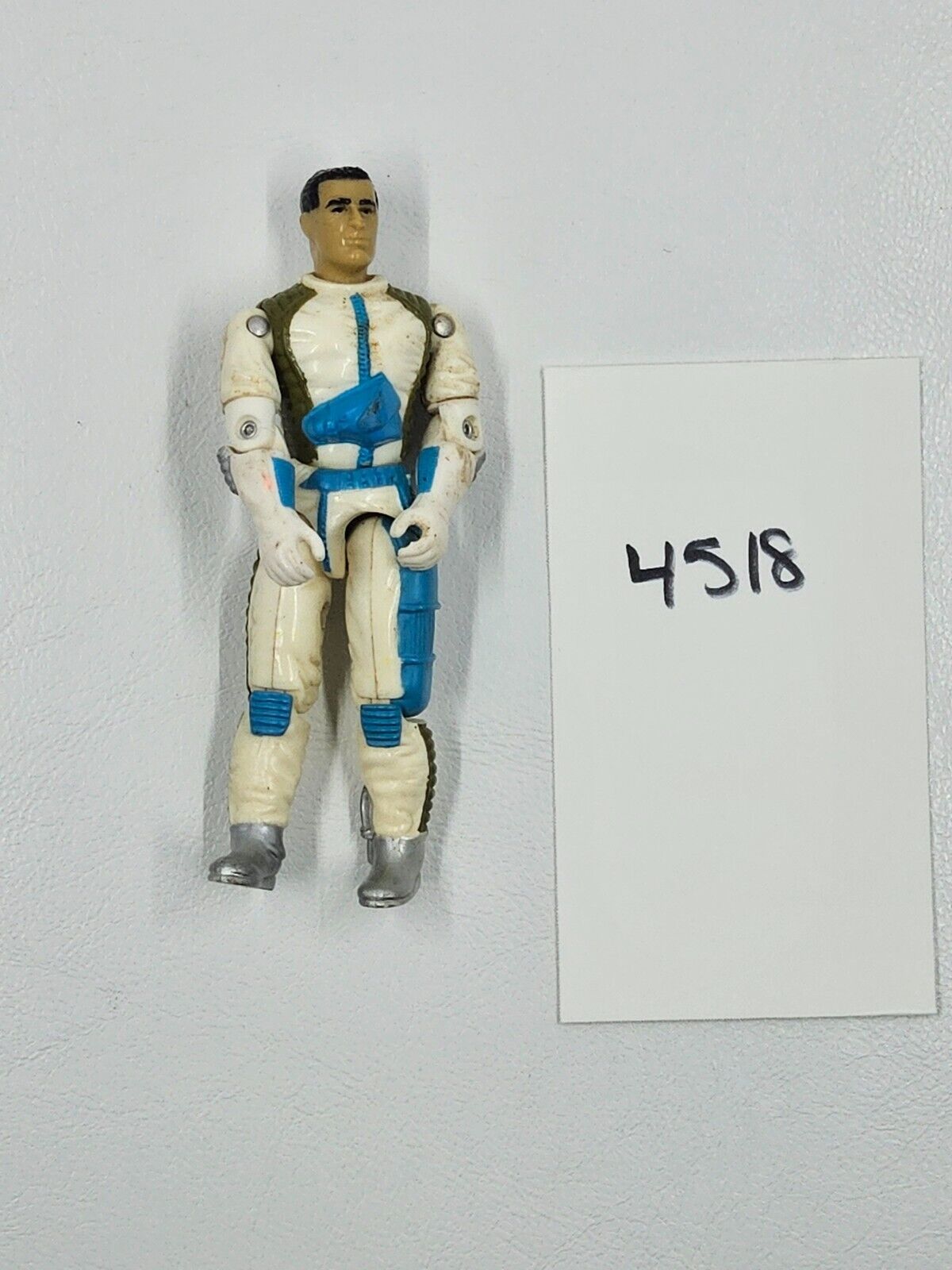 Vintage 1989 Hasbro G.I. Joe Countdown Shuttle Pilot 3.75” Action Figure