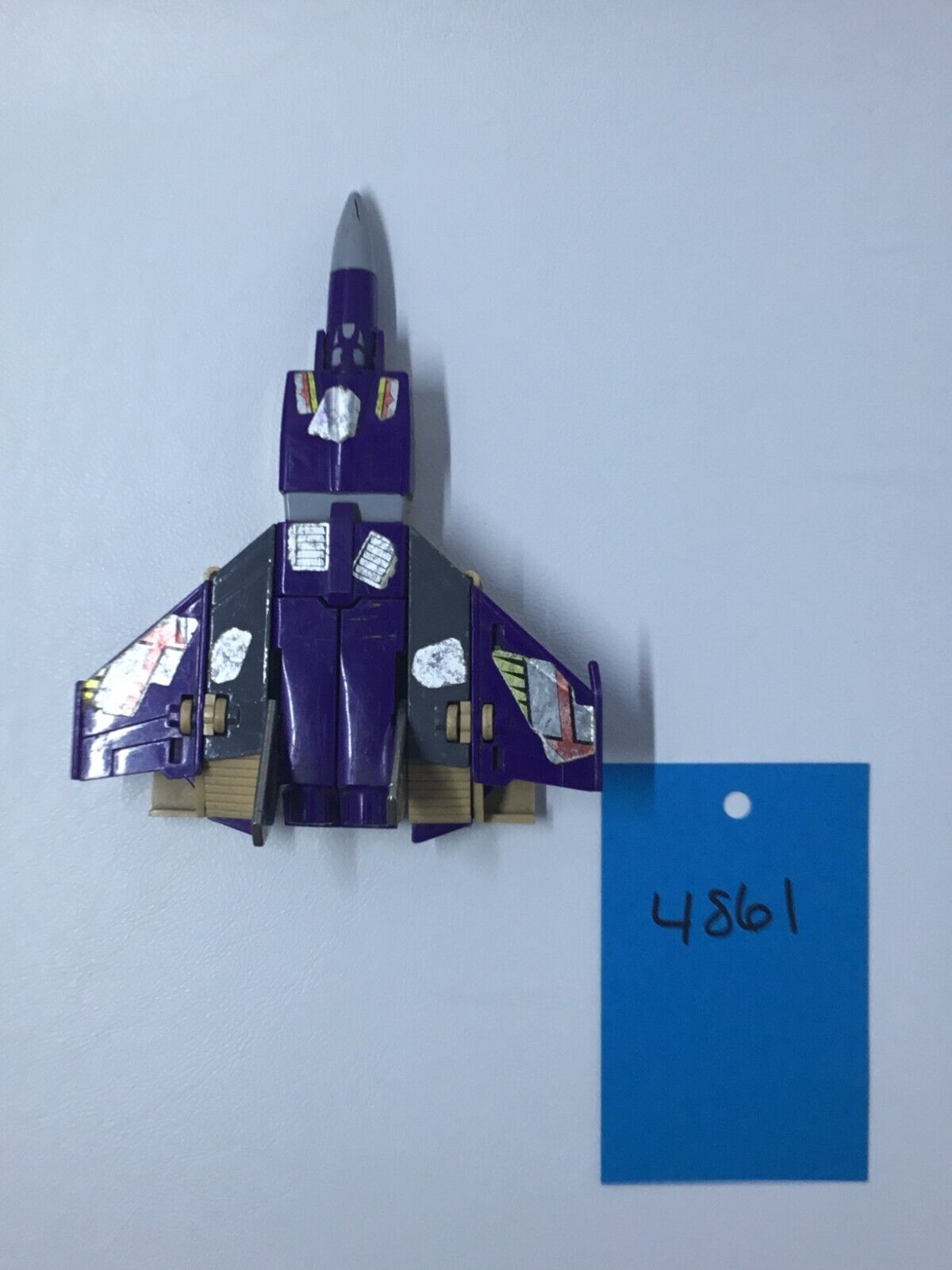 1984 Transformers G1 Blitzwing - Triple Changer - Parts Missing Incomplete.