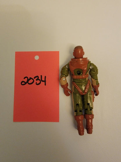 GI Joe Captain Grid Iron v1 Vintage ARAH 3.75" Hasbro