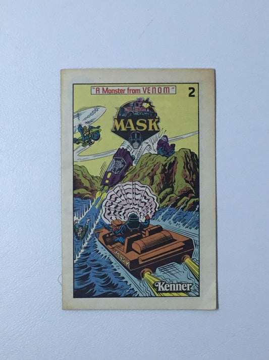 MASK Mini Comic #2 A Monster From Vemom Kenner