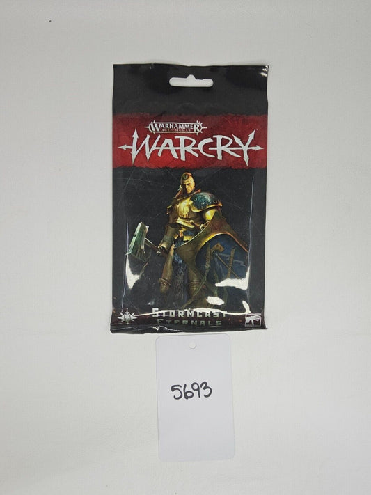 Warhammer Age of Sigmar- Warcry- Stormcast Eternals Cards Booster Pack , Sealed