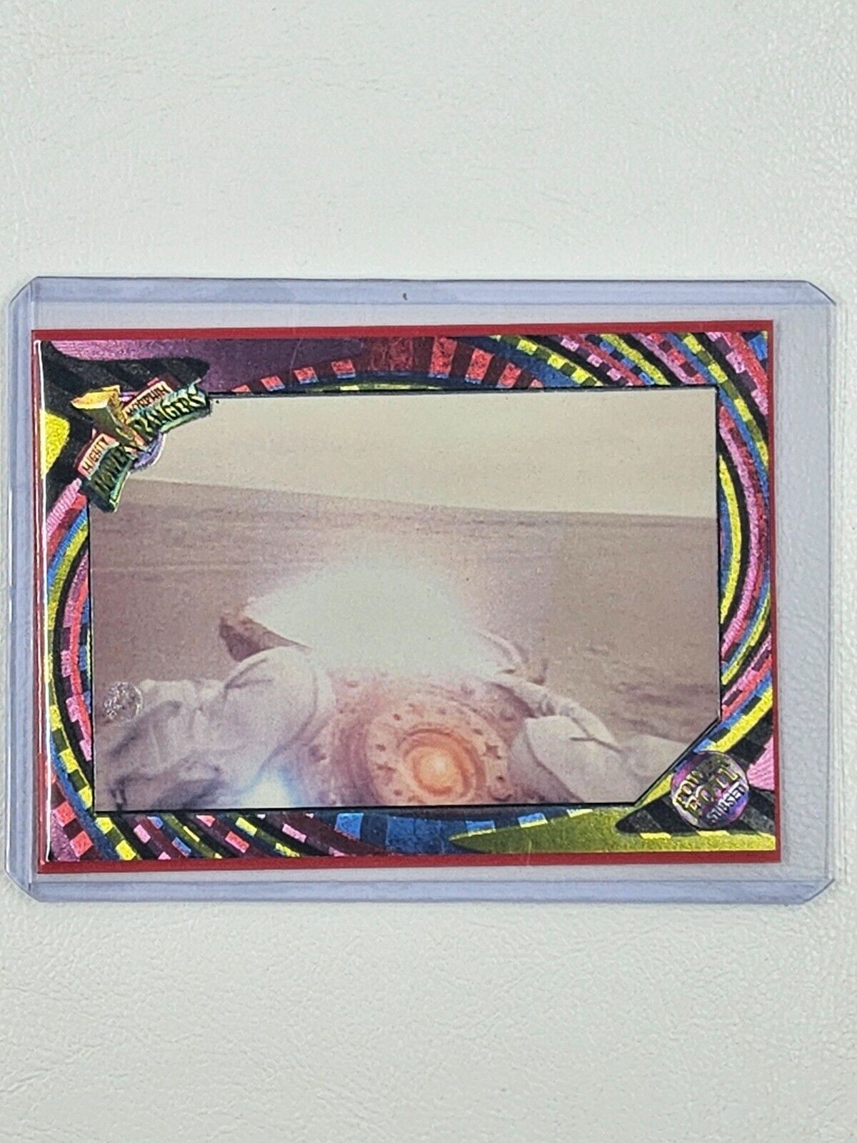 1994 SABAN: POWER RANGERS #4 RITA'S PRISON. Power foil subset SERIES 2
