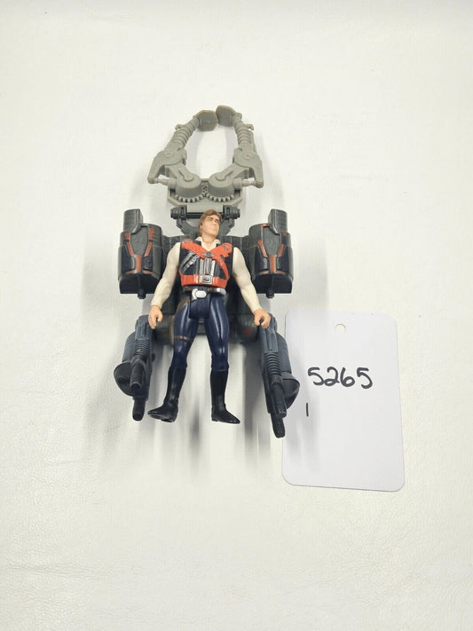 Star Wars Han Solo Deluxe Smuggler Flight Pack 1996 POTF2 Power of the Force
