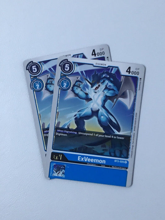 Digimon ExVeemon - BT3-025 - R Near Mint