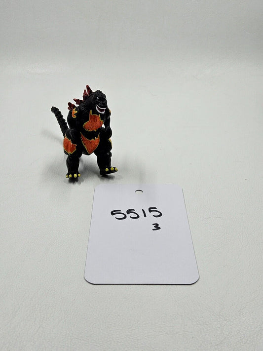 2002 BURNING GODZILLA Mini Figure Burning Godzilla Pack of Destruction Figure