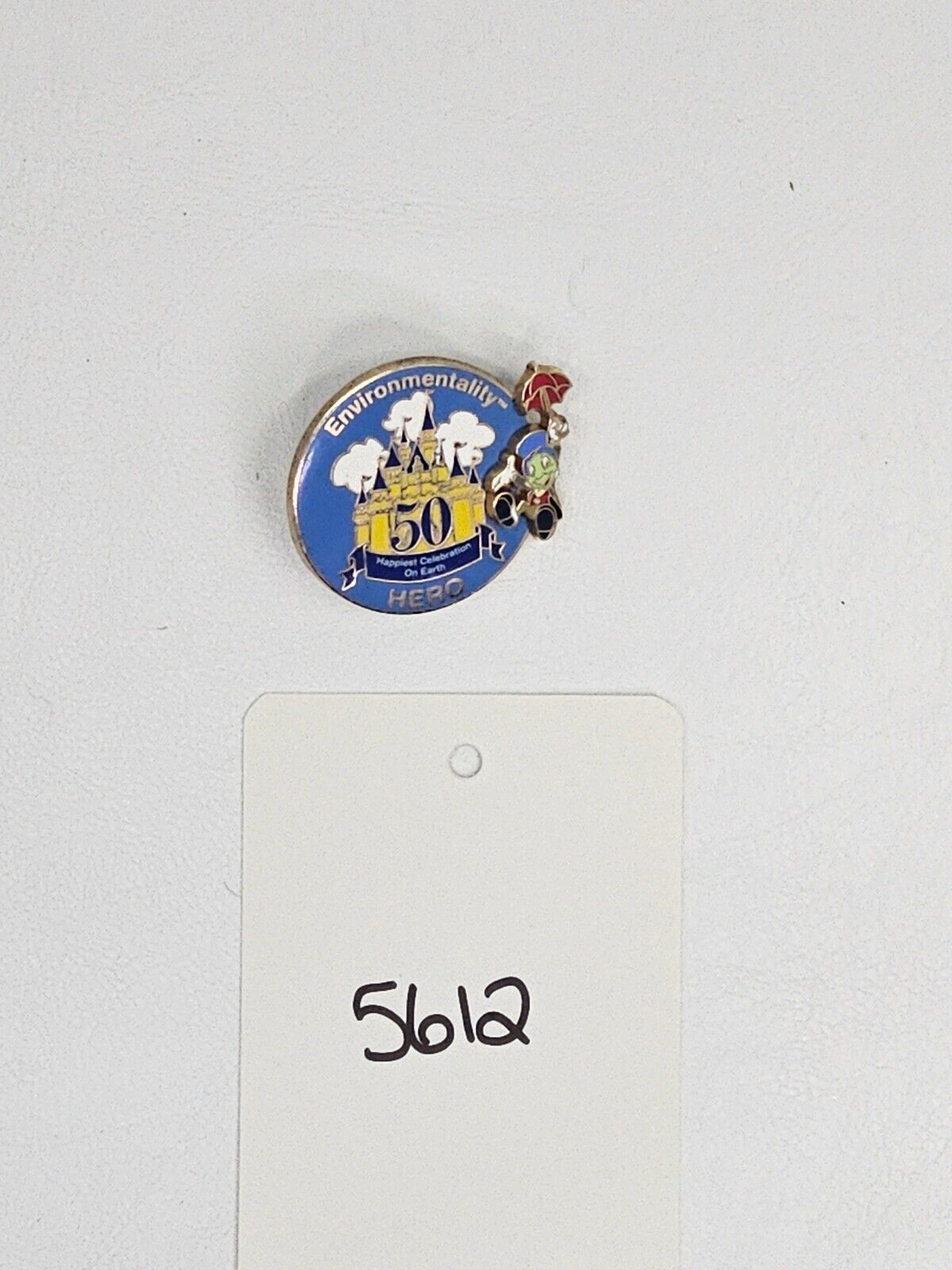 WDW - Environmentality Hero - Happiest Celebration On Earth (Jiminy Cricket) Pin