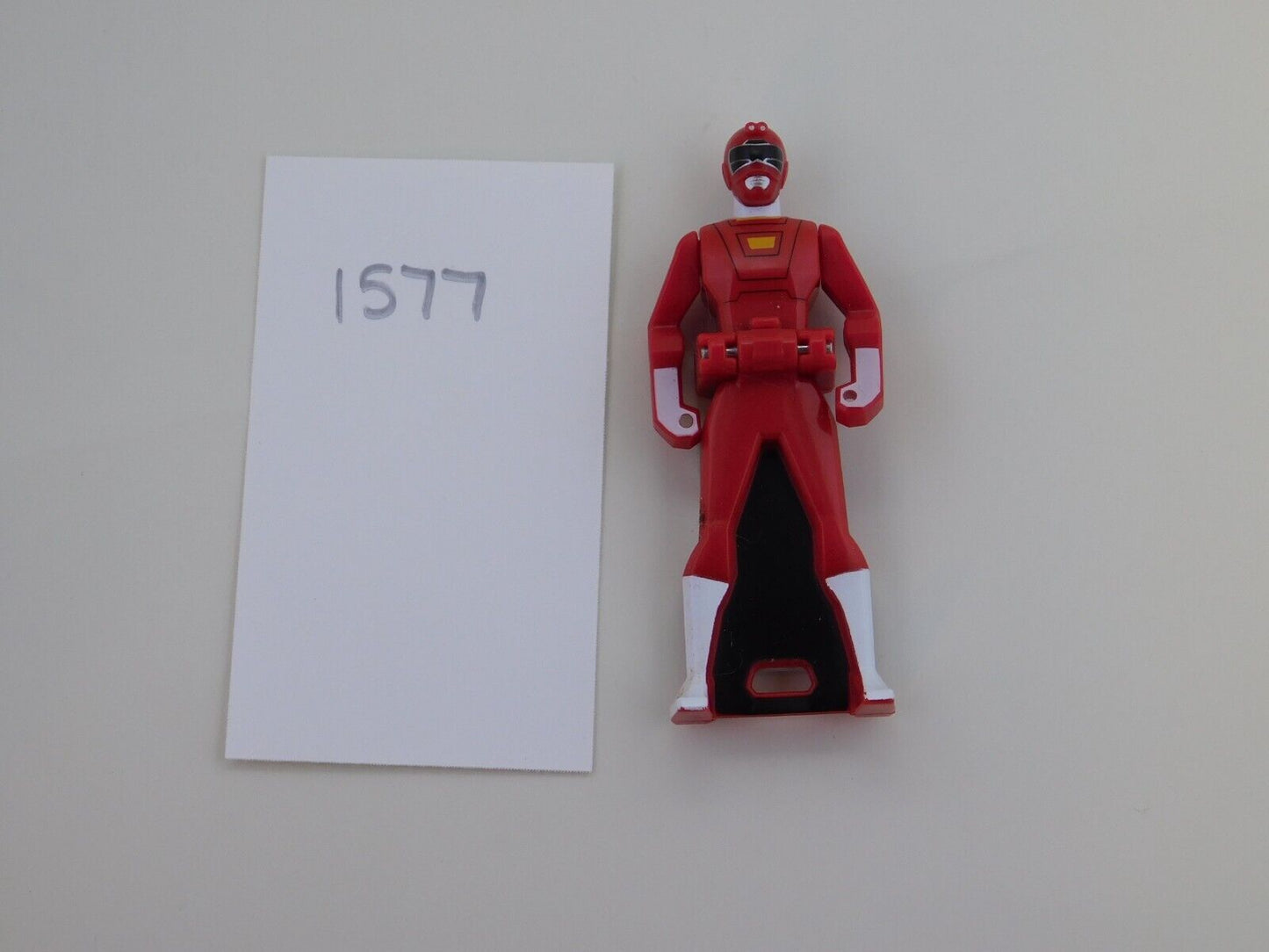 Gokaiger Power Rangers Megaforce 3" Red Carranger Ranger Key DX Figure