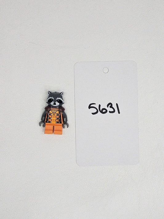Lego Gardians Of The Galaxy Rocket Raccoon Orange Outfit Minifigure sh122