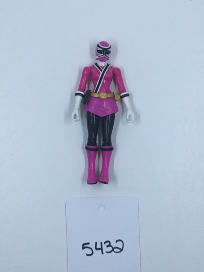 MIGHTY MORPHIN POWER RANGERS SAMURAI PINK RANGER VNTG 4.2” ACTION FIGURE TOY