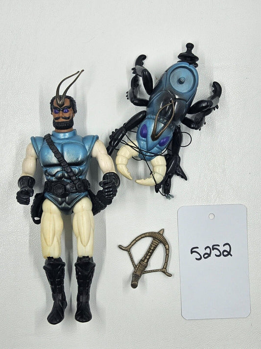 Mantor & Raplor  Sectaurs Warriors of Symbion 1984 Coleco Vintage