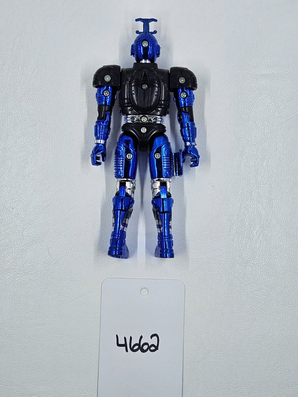 Blue Stinger Beetleborg Vintage 1996 Bandai 6" Action Figure Beetleborgs