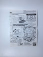 Vintage Bandai MMPR Power Rangers Tor Instructions