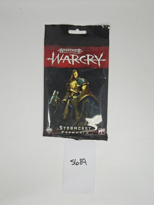 Warhammer Age of Sigmar- Warcry- Stormcast Eternals Cards Booster Pack , Sealed