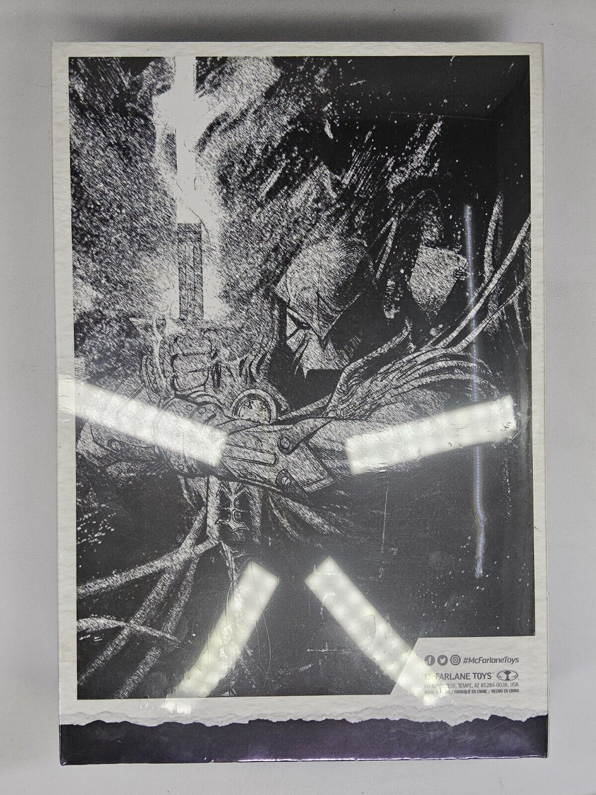 DC Multiverse AZRAEL CURSE OF WHITE KNIGHT Gold Label Sketch Edition McFarlane