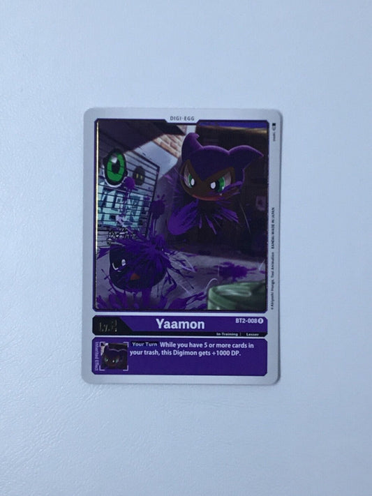 Digimon Yaamon - BT2-008 - R Near Mint