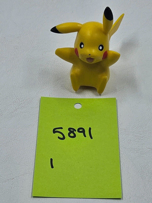 Pokémon Nintendo 2007 Pikachu Jakks Pacific 2" Action Figure