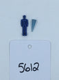 1994 MMPR Power Rangers  Thunder Megazord Mini Figures and Crystal