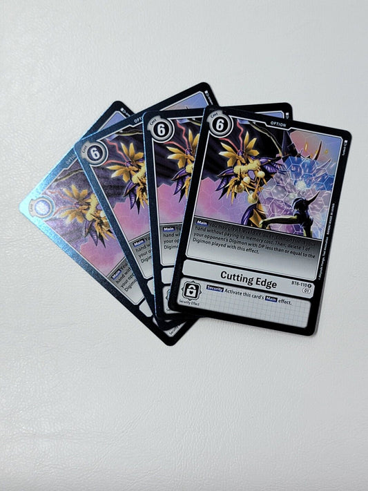 Cutting Edge - BT6-110 R - Digimon TCG Card - White