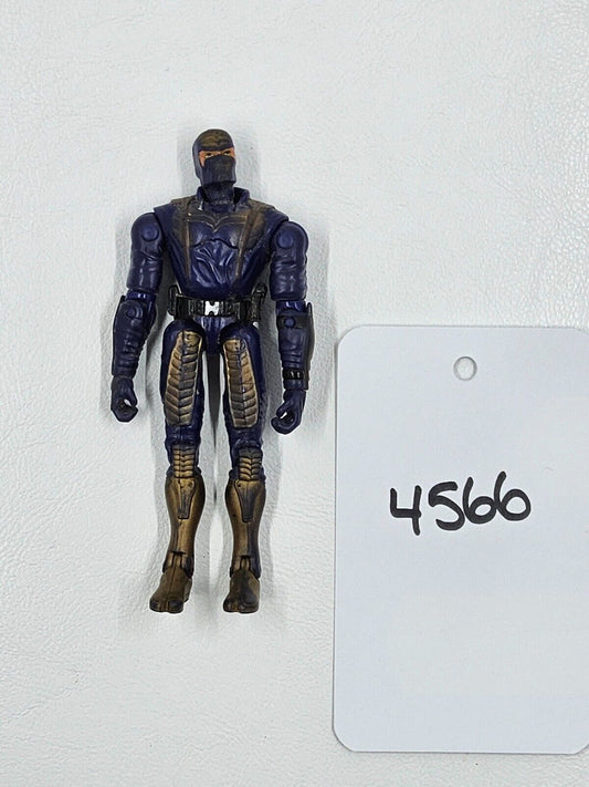 G.I. Joe COBRA NIGHT CREEPER 3.75" Action Figure Valor Vs Venom 2003 W/ Weapons