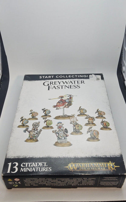 Warhammer Age of Sigmar Greywater Fastness Start Collecting Box NIB w/box wear